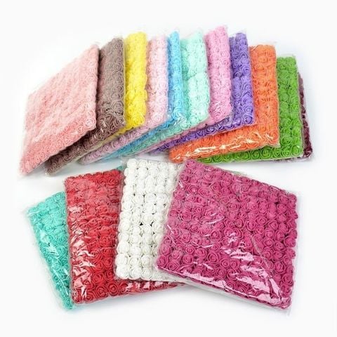 1 Túi Hoa xốp làm vòng hoa đội đầu chụp kỉ yếu, làm vòng nguyệt quế, trang trí hộp quà tặng cực đẹp