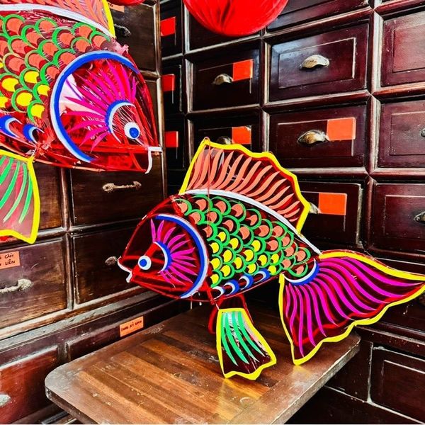 Đèn lồng Trung Thu - Đèn lồng giấy kính - Đèn lồng truyền thống - Đèn lồng hình các con vật