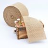 Ruy băng vải bao bố - Làm đồ handmade, thắt nơ hộp quà - Decor trang trí kiểu Vintage - 4cm x 5 mét