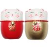 Mèo Thần Tài Xốp Decor Trang Trí Vòng Đào, Hoa Tết