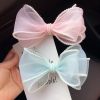 Ruy băng voan viền ngọc - loại không lõi bản 4cm