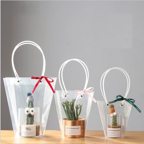 Túi Nhựa Trong Suốt Đựng Bó Hoa Tươi - Hoa Sáp - Quà Tặng Cực Đẹp