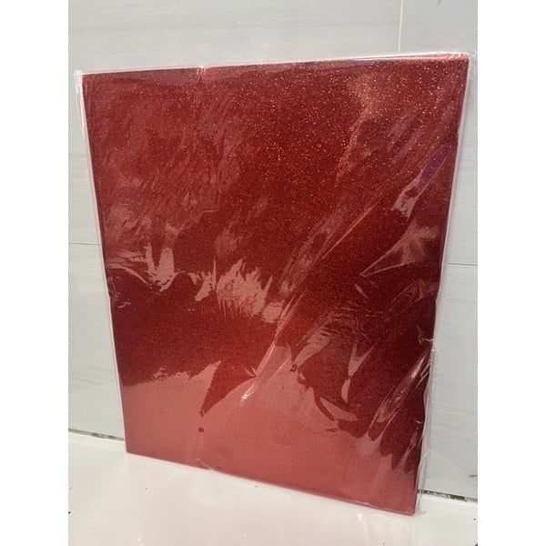Xốp nhũ kim tuyến . Xốp EVA phủ nhũ .  Làm đồ Handmade - khổ 40x50cm