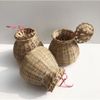 Giỏ tre - Giỏ cua, giỏ cá decor trang trí, làm giỏ cắm hoa cực đẹp