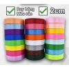 (Sỉ 1 cây) Ruy Băng Lụa , Nhiều Màu , Bản 2cm - Cuộn 22m