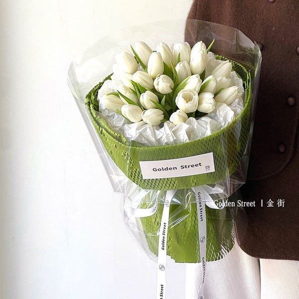 Giấy gói hoa - Cuộn giấy tổ ong cao cấp gói hoa tươi, hoa sáp - Khổ 50cm x 9m