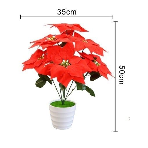 Cây Giả - Cây hoa Trạng Nguyên giả cao cấp giống thật 99% - Decor Trang trí nhà cửa cực đẹp