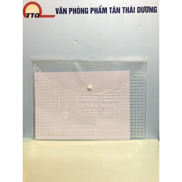 Túi Khuy Bấm My Clear , Túi Đựng Tài Liệu Trong