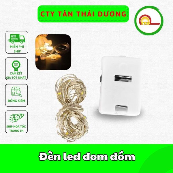 Đèn led đom đóm bằng pin dài 1m ,2m,3m