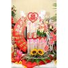 Set 10 Chữ Hỷ Dán Xe Đám Cưới, Dán Tường, Trang Trí Phòng Cưới