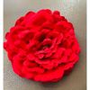 Đầu Bông Hoa Mẫu Đơn Đỏ Size 15cm Dùng Để Trang Trí Tết - Decor Tháp Nước,Tháp Bánh,Tháp Oản Tài Lộc
