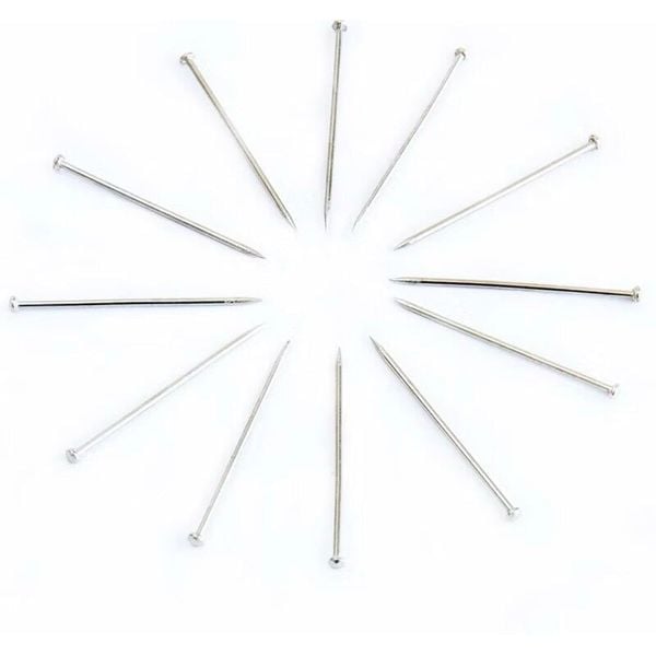 ( Hộp 500 Kim ) Đinh ghim cố định vải, ghim lá dứa tráp hỏi - Làm đồ handmade, đính ghim trang trí tráp
