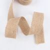 Ruy băng vải bao bố - Làm đồ handmade, thắt nơ hộp quà - Decor trang trí kiểu Vintage - 4cm x 5 mét