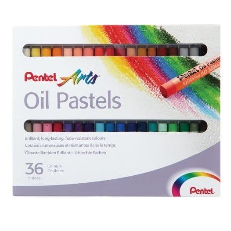 Sáp Dầu Pentel 50 Màu Chính Hãng - Hàng Cao Cấp - Loại Đẹp