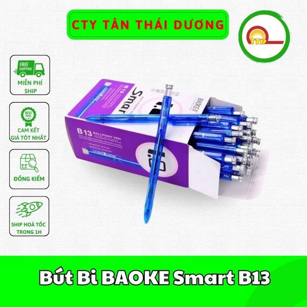Bút Bi BAOKE Smart B13 ( 1 hộp ) 48 chiếc
