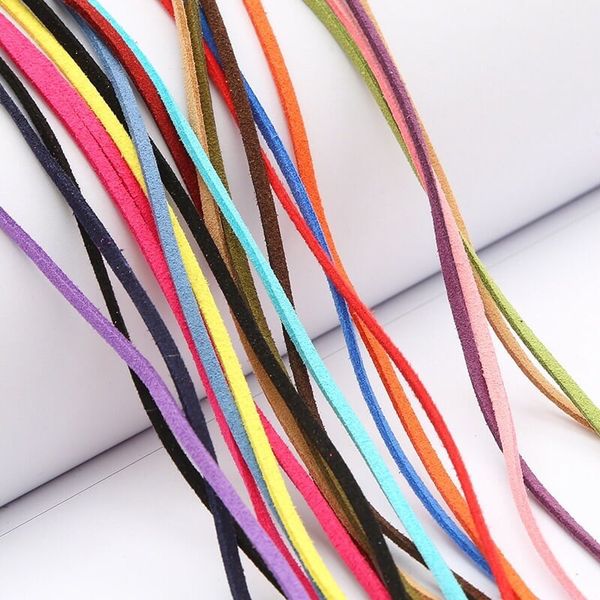 (Lẻ 5 mét) Cuộn dây nhung - Cuộn dây da lộn - Làm đồ handmade - Trang trí bó hoa, hộp quà