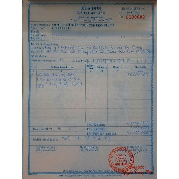 BÚT BI THIÊN LONG TL - 036 0.7mm, 3 màu