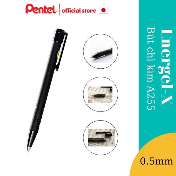 Bút Chì Kim Bấm Pentel A255 - Ngòi 0.5mm loại tốt