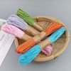 Dây thừng cói giấy kim tuyến đủ màu trang trí hộp quà, bó hoa, làm đồ handmade