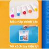 Bút lông màu Marker - 2 đầu hộp nhựa Deli cao cấp - Tô màu vẽ tranh chuyên nghiệp