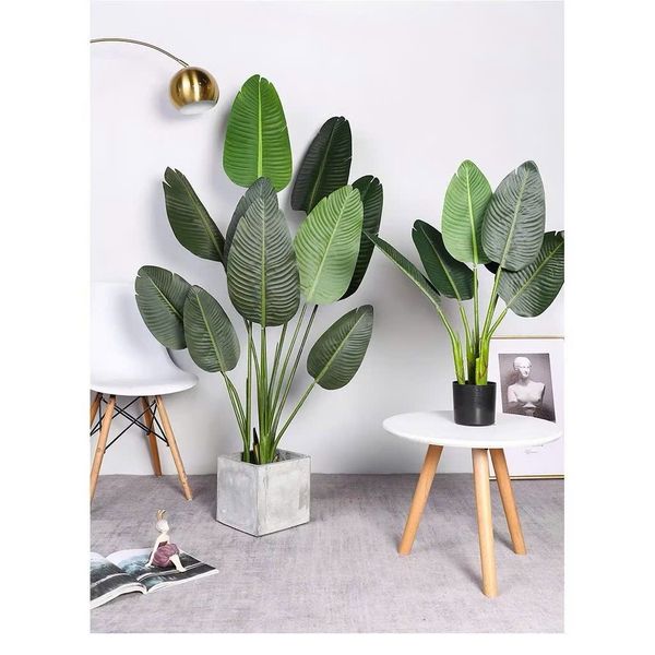 Cây Giả - Cây chuối giả giống thật 99% - Cây chuối cảnh Decor trang trí nhà cửa