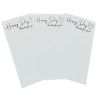 Giấy gói hoa - Set 10 tờ giấy mini lót bó hoa 1-3 bông chữ Happy Day - Khổ 13x25cm