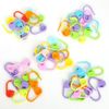 Set 10 chiếc ghim đánh dấu len băng nhựa nhiều màu sắc - chuyên dụng cho đan len