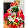 Hộp đựng trà bằng thiếc - Đựng 100g Chè - Loại đẹp