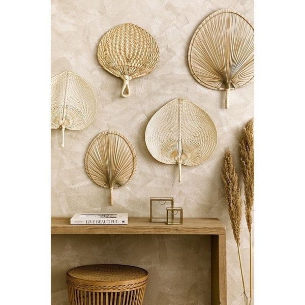 Quạt tre - Quạt nan truyền thống decor trang trí, treo tường, decor phòng cực đẹp