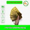 1 Tờ Tiền USD Mạ Vàng, Đồng Đô La Mạ Vàng Làm Tháp Tỏi, Làm Oản, Giỏ Hoa, Tháp Bánh Tháp Nước Tài Lộc, Giỏ Quà Tết