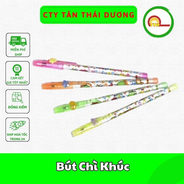 Bút Chì Khúc CP09 - 1 Chiếc - Giao Màu Ngẫu Nhiên