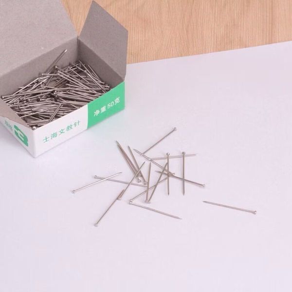 ( Hộp 500 Kim ) Đinh ghim cố định vải, ghim lá dứa tráp hỏi - Làm đồ handmade, đính ghim trang trí tráp