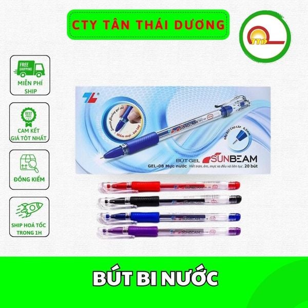 [ Combo 5 chiếc ] Bút bi nước GEL-08 TL