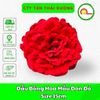Đầu Bông Hoa Mẫu Đơn Đỏ Size 15cm Dùng Để Trang Trí Tết - Decor Tháp Nước,Tháp Bánh,Tháp Oản Tài Lộc
