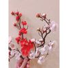 Cành Đào Giả Trang Trí Tết Dài 30Cm