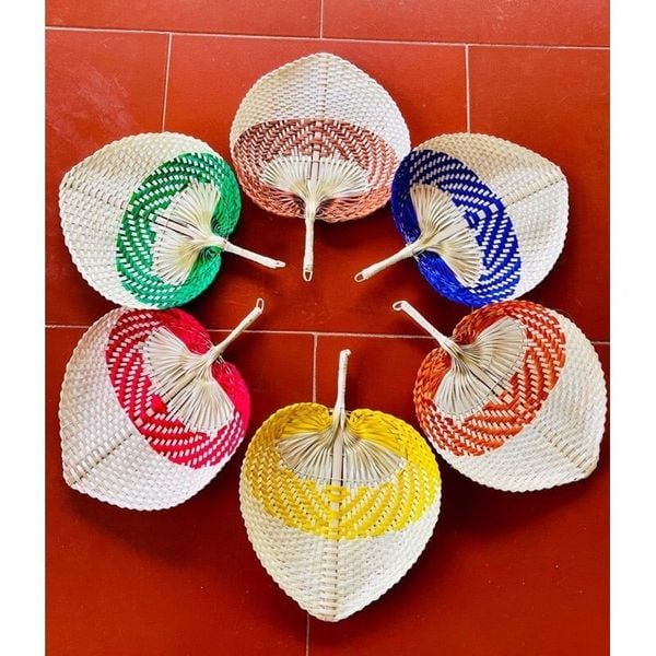 Quạt tre - Quạt nan truyền thống decor trang trí, treo tường, decor phòng cực đẹp