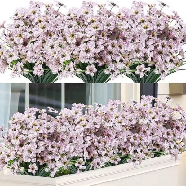 Hoa Giả - Hoa Cỏ Bướm - Cụm hoa cỏ bướm giả - Decor Trang trí cực xinh