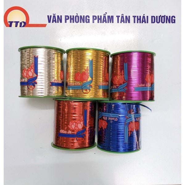 Cuộn Dây Kẽm Các Màu -Cuộn Dây Thiếc Buộc Hoa -  Dùng trang trí, Làm Handmade cuộn 350gam-500gam