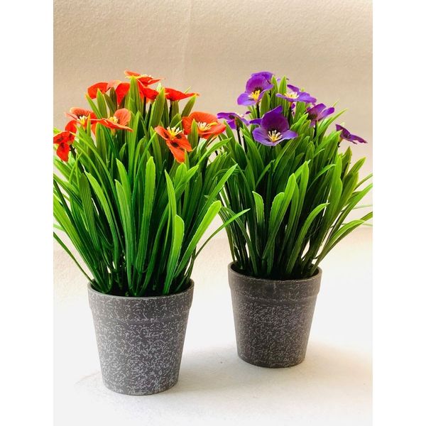 Hoa Giả - Chậu Hoa Giả - Chậu hoa thuỷ tiên giả trang trí nhà cửa - Decor siêu đẹp