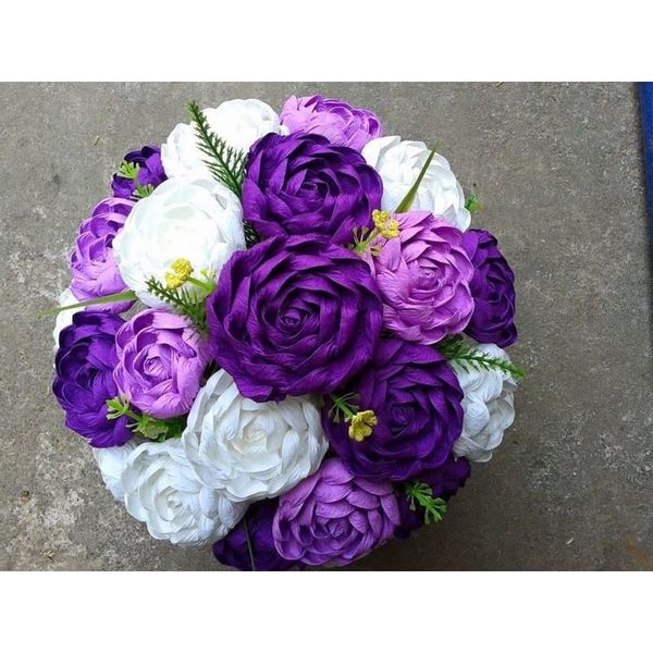 Cuộn Giấy Nhún Làm Hoa Đủ Màu - Giá Rẻ-khổ 50cm*2,5met
