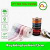 Cuộn 45met - Ruy băng lụa bản 2,5cm -loại đẹp