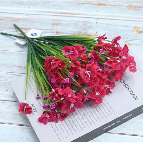 Hoa Giả - Hoa Cỏ Bướm - Cụm hoa cỏ bướm giả - Decor Trang trí cực xinh