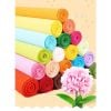 Cuộn Giấy Nhún Làm Hoa Đủ Màu - Giá Rẻ-khổ 50cm*2,5met