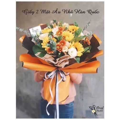 Giấy gói hoa MICA - Giấy gói hoa mika lì 2 mặt - Loại Đẹp, Dày Dặn - sỉ ,lẻ