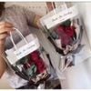 Túi đựng hoa bóng kính quai cầm giấy đủ kích cỡ