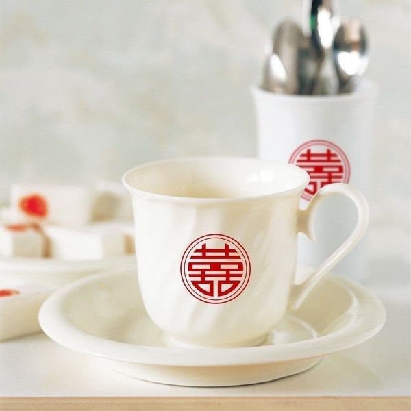 Decal Chữ Hỷ - Tem Chữ Hỷ dán trầu cau, trang trí tráp ăn hỏi, đám cưới