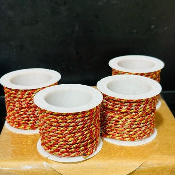 Cuộn dây dù kim tuyến - Làm vòng tay handmade - Decor trang trí cực đẹp