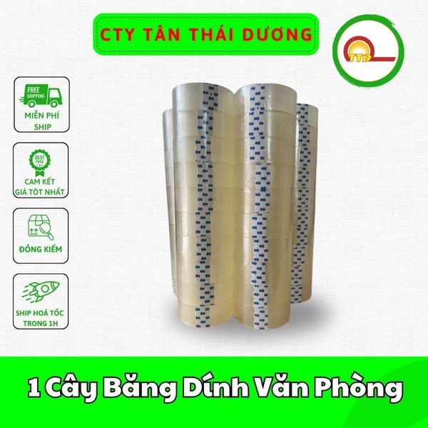 Băng Dính Văn Phòng 1 Cây_ Khổ 1.2 cm - 2 cm_Cân nặng 180gr - 240gr