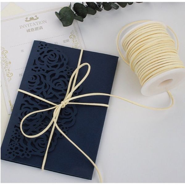 (Lẻ 5 mét) Cuộn dây nhung - Cuộn dây da lộn - Làm đồ handmade - Trang trí bó hoa, hộp quà