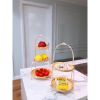 Mẹt tre tầng đan thủ công đựng đồ ăn, trang trí phụ kiện decor chụp ảnh